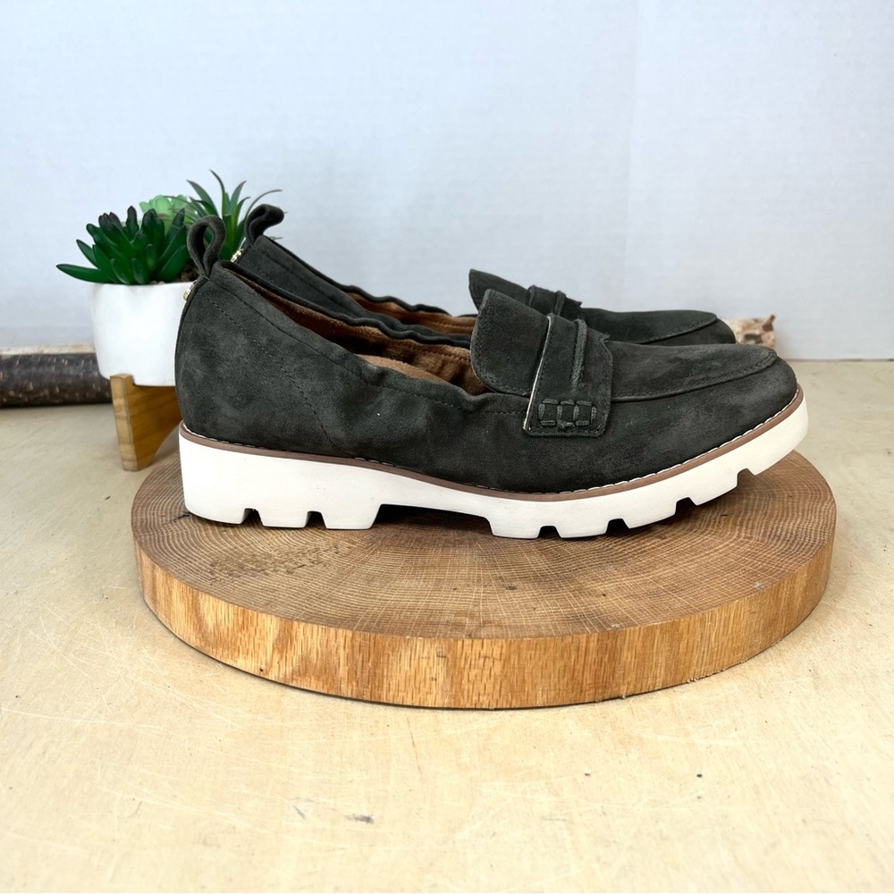 Vionic Cynthia II Oxford Loafers Women’s 8 US (5.5 UK / 38.5 EU) Suede Chunky